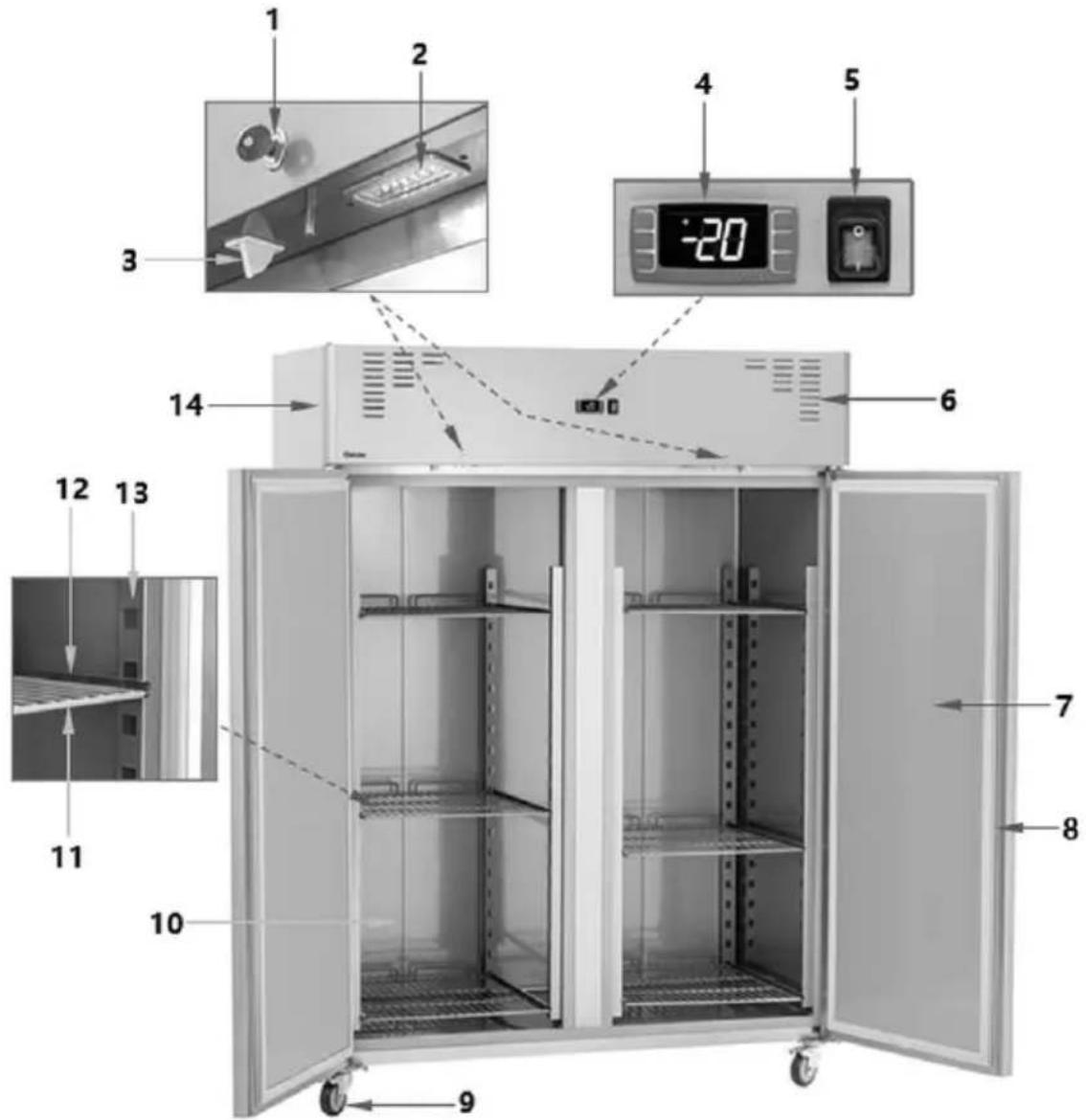 BARTSCHER TKGN2-212 - Éléments de l'appareil - 2