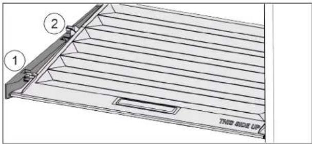 LIEBHERR SC7520 - Couvercle du compartiment Easy-Fresh - 1