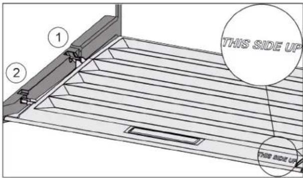 LIEBHERR SC7520 - Couvercle du compartiment Easy-Fresh - 2