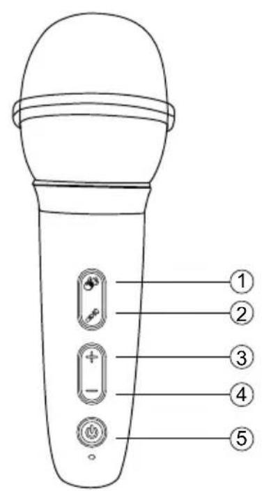 BIGBEN PARTYBTLITE2 - Wireless microphone - 1