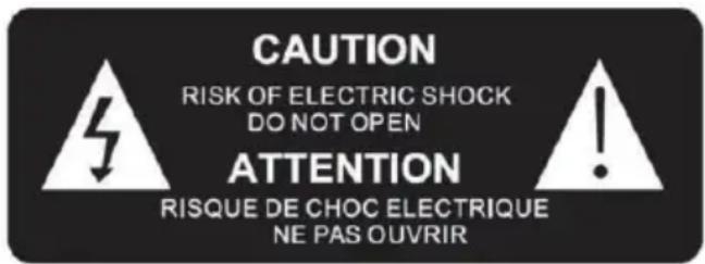 BIGBEN BTTDMINIBL - Safety warning and notice - 2