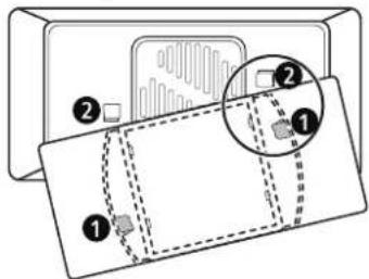 LG LRFES2503S - Remplacement du filtre à air frais - 4