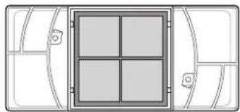 LG LRFES2503S - Remplacement du filtre à air frais - 3