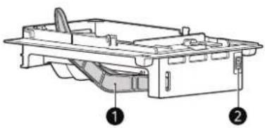LG LRFES2503S - Machine à glaçons du congélateur (cubes de glace) - 1