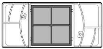 LG LF25H6200S - Remplacement du filtre à air - 3