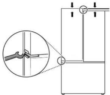 LG LF29T6000S - Door Alignment (Standard Door Model) - 1