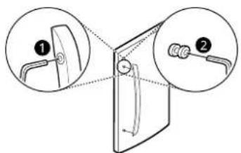 LG LF29T6000S - Removing Refrigerator Handles - 1