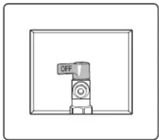 LG LRFVS2503S - Flush out the tubing into a bucket. - 1