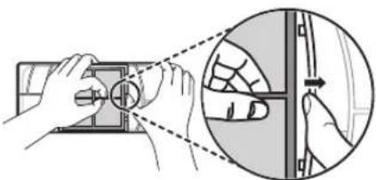 LG LRFVS2503S - Replacing the Fresh Air Filter - 2