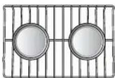 LG LSIL633CFE - Positionnement des grilles et des plats - 2