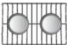LG LSIL633CFE - Positionnement des grilles et des plats - 4