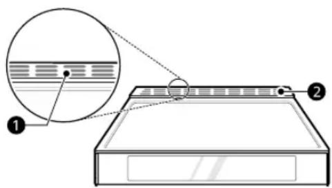 LG LSIL633CFE - Évent du four - 1