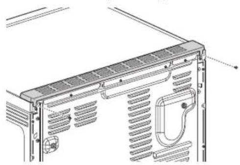 LG LSIL633CFE - Retrait de la garniture d'évent - 1