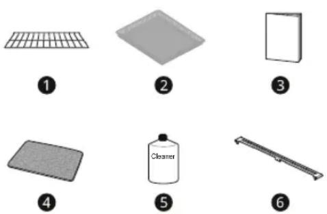 LG LSIL633CFE - Accessoires inclus - 1