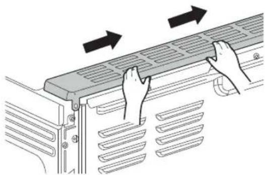 LG LSIL633CFE - Retrait de la garniture d'évent - 2