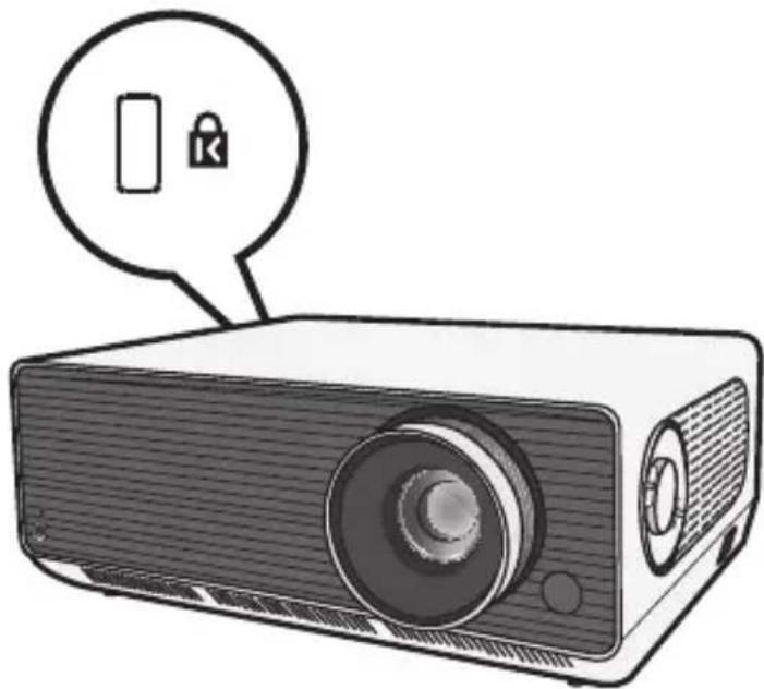 LG ProBeam BU60PSM - Système de sécurité Kensington - 1