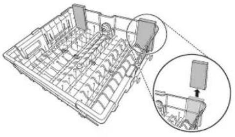 LG LDPM6762D - Retrait des matériaux d'emballage qui se trouvent à l'intérieur - 1