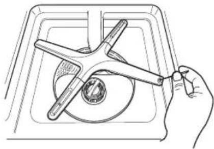 LG LDPM6762D - Nettoyage du bras de lavage inférieur - 1