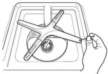 LG LDPH6762S - Nettoyage du bras de lavage inférieur - 1