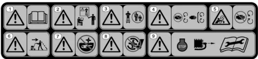 TORO 58604 - Pegatinasdeseguridadeinstrucciones - 5
