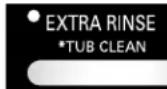 LG F1354FDS - TUB CLEAN (nettoyage de la cuve) - 1