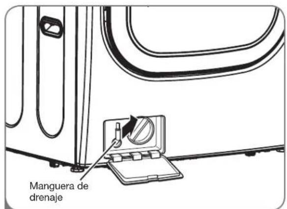 LG F1354FDS - Limpieza del filtro de la bomba de drenaje - 2