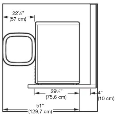 LG F1354FDS - ESPACIOS DE INSTALACIÓN - 1
