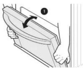 LG LSIL6334F - Removing Doors - 2