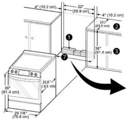 LG LSIL6334F - Dégagement - 1