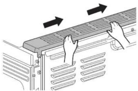 LG LSIL6334F - Retrait de la garniture d'évent - 2