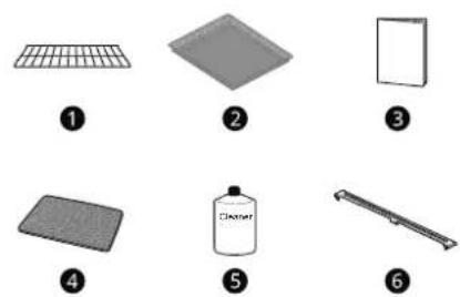 LG LSIL6334F - Accessoires inclus - 1