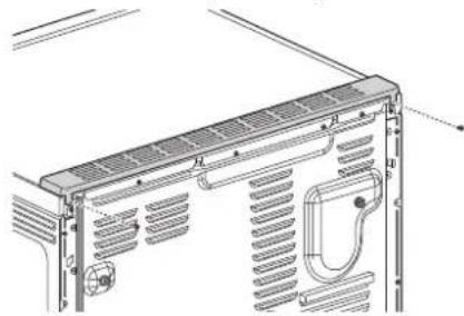 LG LSIL6334F - Retrait de la garniture d'évent - 1