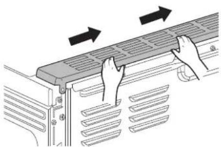 LG LSIL6334F - Removing the Vent Trim - 2