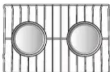 LG LSEL6332FC - Positionnement des grilles et des plats - 4