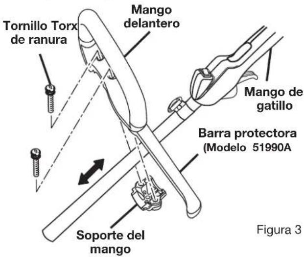 TORO 51990A - Montaje del mango delantero - 1