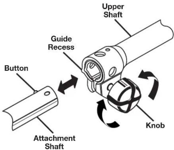 TORO 51952 - Connecting the Attachment to the Upper Shaft - 1
