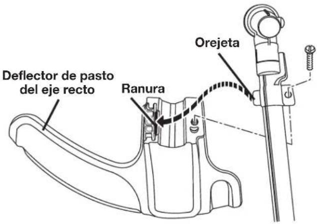TORO 51952 - Para montar el deflector de pasto del eje recto Modelo 51972 y Modelo 51992 - 1