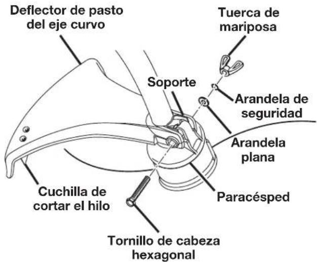 TORO 51952 - Para montar el deflector de pasto del eje curvo Modelo 51952 - 1