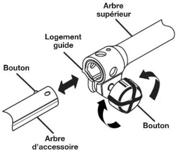 TORO 51992 - Montage de l'accessoire sur l'arbre supérieur - 1