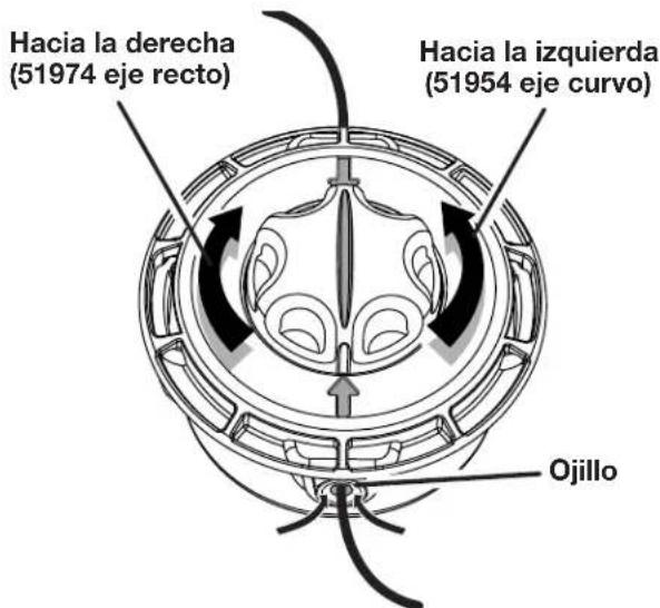 TORO 51998 - Instalación del hilo en el cabezal del hilo Reel Easy - 2