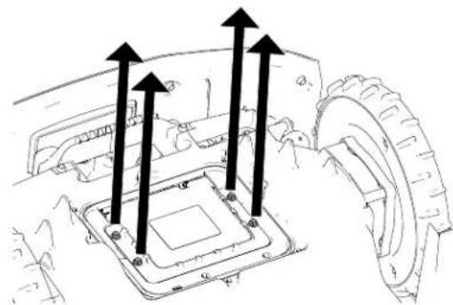 TORO Haven 20496 - Disconnecting the Battery - 2