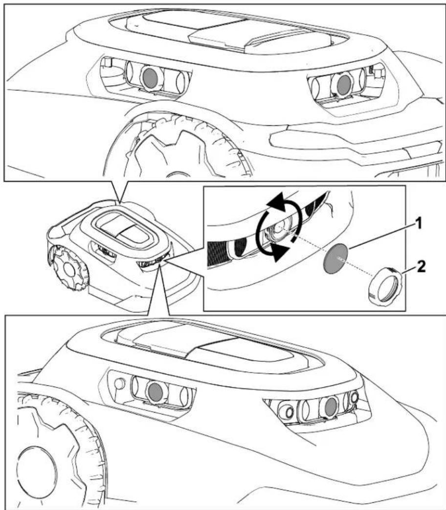 TORO Haven 20496 - Limpieza o sustitución de los protectores de las lentes - 1