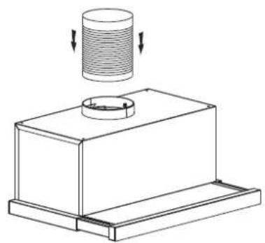 HOOVER HT6360IN/1 - Way two:Mounting under a wall unit - 2