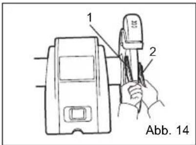 MAKITA GB801 - AUSTAUSCHEN DER SCHLEIFSCHEIBE - 2