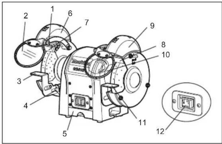 MAKITA GB801 - LISTWA PROWADZĄCA - 4
