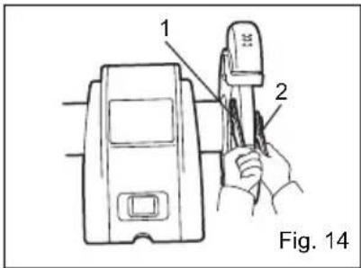 MAKITA GB602 - SOSTITUZIONE DEL DISCO - 2