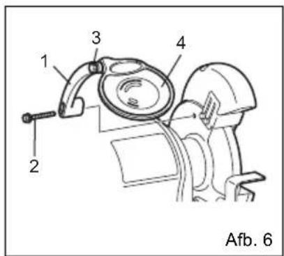 MAKITA GB602 - BEVESTIGEN VEILIGHEIDS OOGSCHERMEN zle Afb. 5-6. - 2