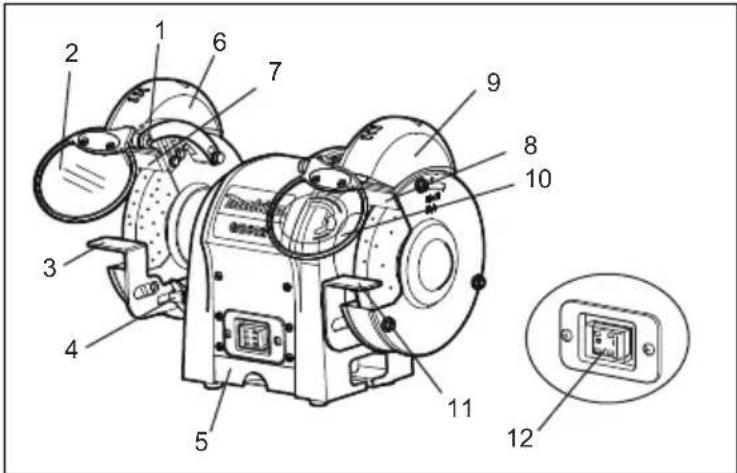 MAKITA GB602 - ПОДДОН ДЛЯ ОХЛАЖДАЮЩЕЙ ЖИДКОСТИ - 1