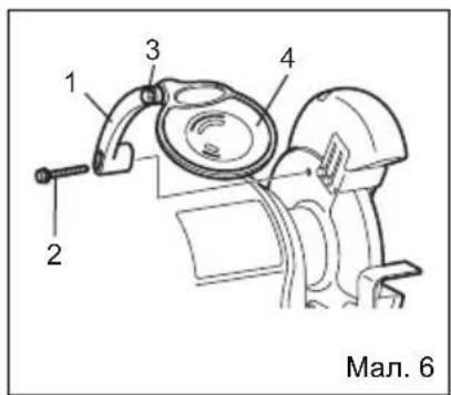 MAKITA GB602 - УСТАНОВЛЕННЯ ЗАХИСНИХ КОЗИРКІВ - 2