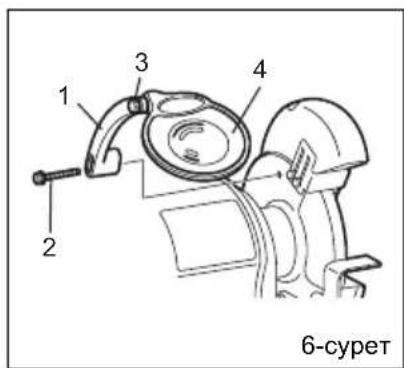 MAKITA GB602 - КАУІПСІЗДІККЕ АРНАЛГАН КӨЗ ҚАЛҚАНДАРЫН ОРНАТУ - 2